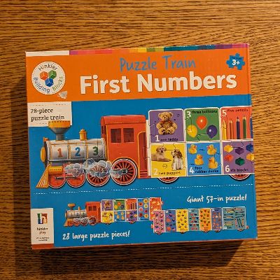 Puzzle Train - Numbers - Ages 3+ item