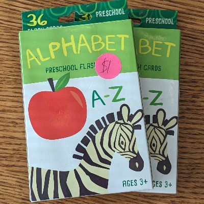 Flashcards - Preschool Alphabet item