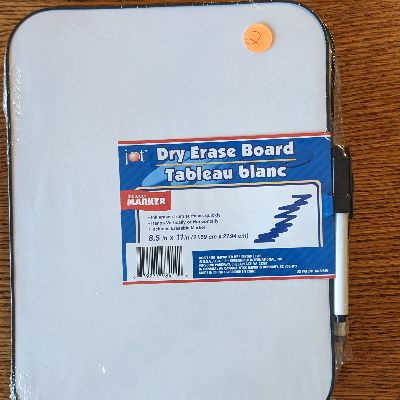 Dry Erase Board - White item