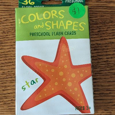 Flashcards - Preschool Colors & Shapes item