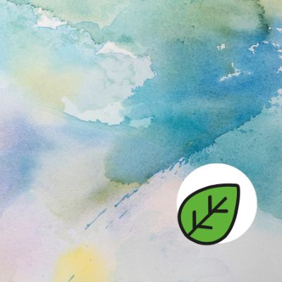 Peinture aquarelle avec les plantes item