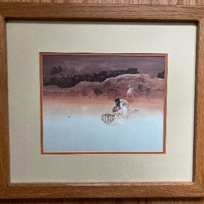 Framed Print To The River item