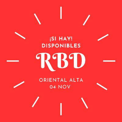 Boletas RBD item