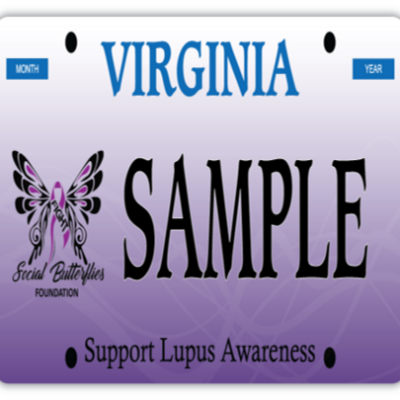 Non-Personalized Lupus Awareness Plate item