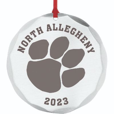 NA Paw Print Ornament item