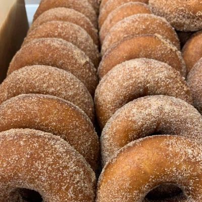 Dozen cinnamon sugar donuts item