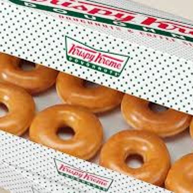 Krispy Kreme Digital Dozen Certificate item