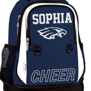 Cheer Backpack- Blue item