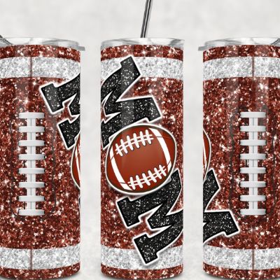 Football Mom Waterbottle item