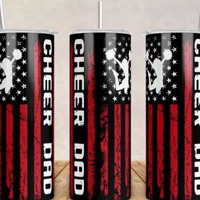 Cheer Dad Tumbler item