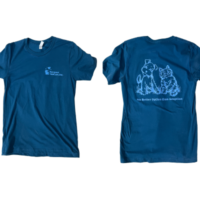 "No Better Option than Adoption" Teal (SMALL) item