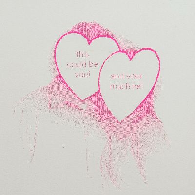 Machines to Love (facing a camera), 2023 item