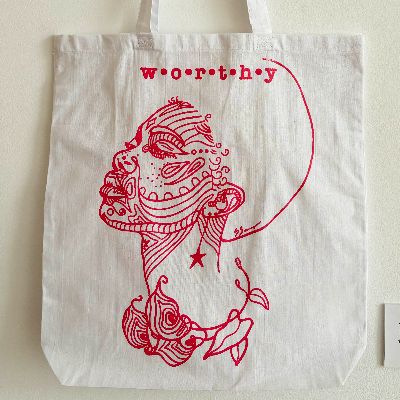 Worthy tote, 2023 (White) item