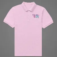 Women's LARGE Touch4LIfe Twill Polo Shirt item