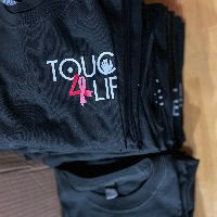 Men's LARGE  Touch4LIfe Cotton T-Shirt item