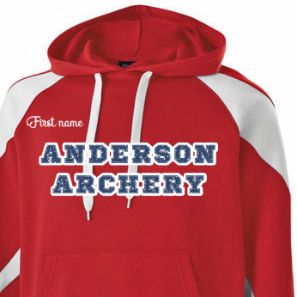 YOUTH Red and White HOODIE item