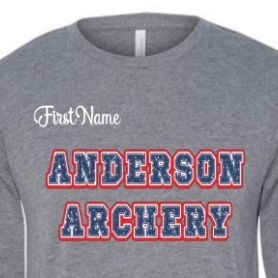 YOUTH Grey SHORT Sleeve w/blue Letters item