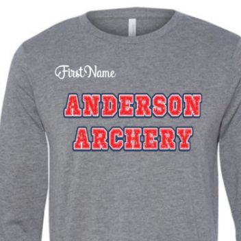 YOUTH Grey LONG Sleeve w/ red letters item