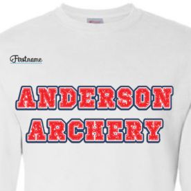 YOUTH White SHORT Sleeve w/ red letters item