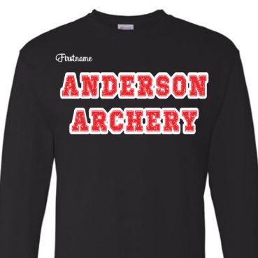 YOUTH Black LONG sleeve with Red letters item