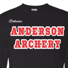 YOUTH Black SHORT sleeve with Red letters item