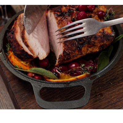 Cherry Balsamic Glazed Pork Loin (single serving) item