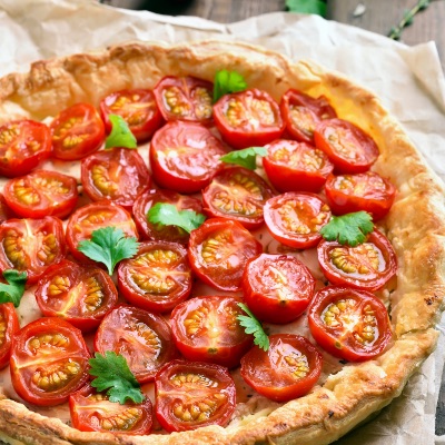 Carmalized Onion Tart (whole tart) item