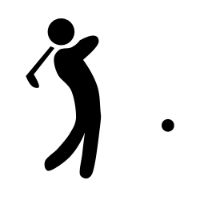 Golf + voiturette et souper item