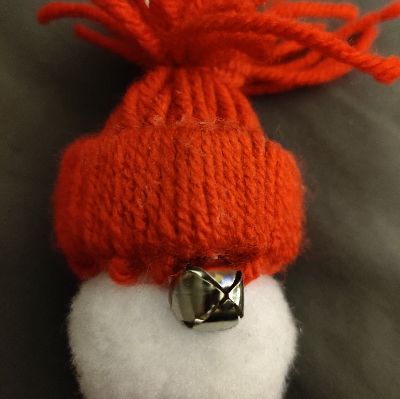 Gnome Santa ornament item
