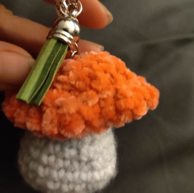 Mushroom Keychain item