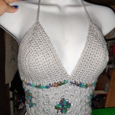 Crochet Crop Top - S or M item