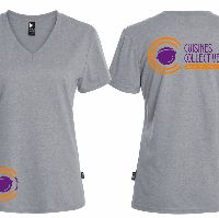 T-shirt cintré avec col en V item