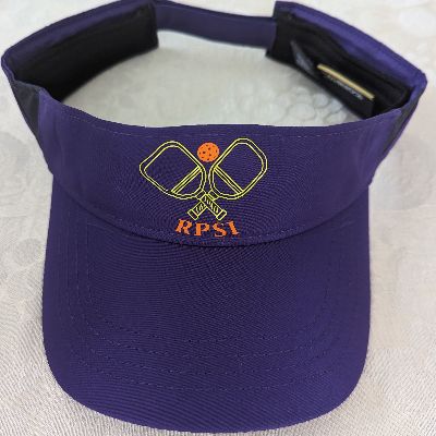 Purple Visor - RPSI Paddles logo item