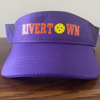 Purple Visor - RIVERTOWN logo item