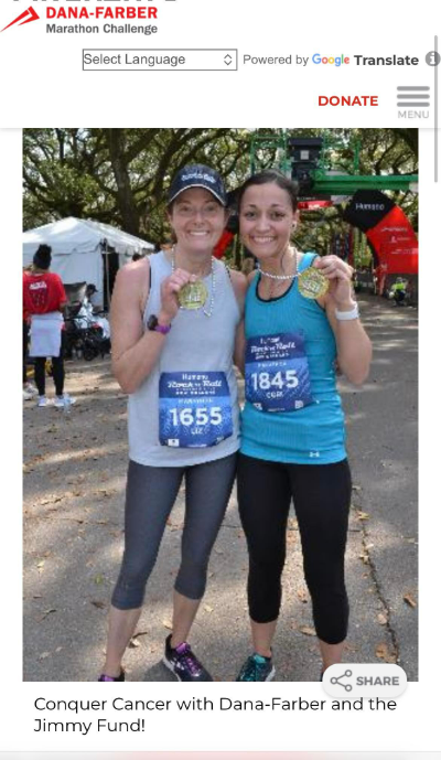 Dana Farber Boston Marathon Challenge Team