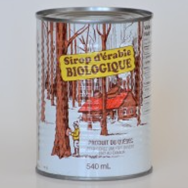 Sirop d'érable item