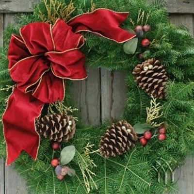 Cranberry Splash Wreath item
