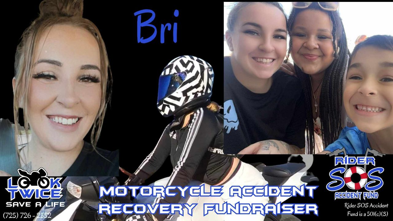 Bri Motorcycle Accident Recovery Fundraiser By Rider SOS