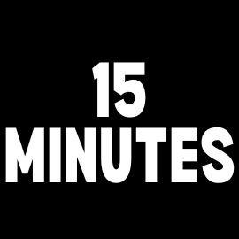 15 Minutes item