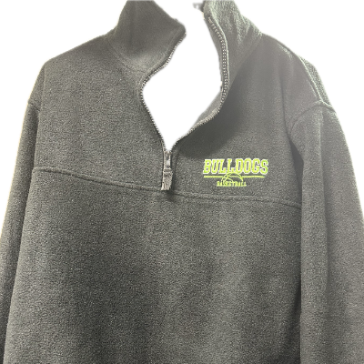 Black 1/4 Zip Fleece - Basketball item