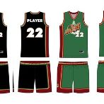 (New Player) 2 Uniforms (Black and Green) item