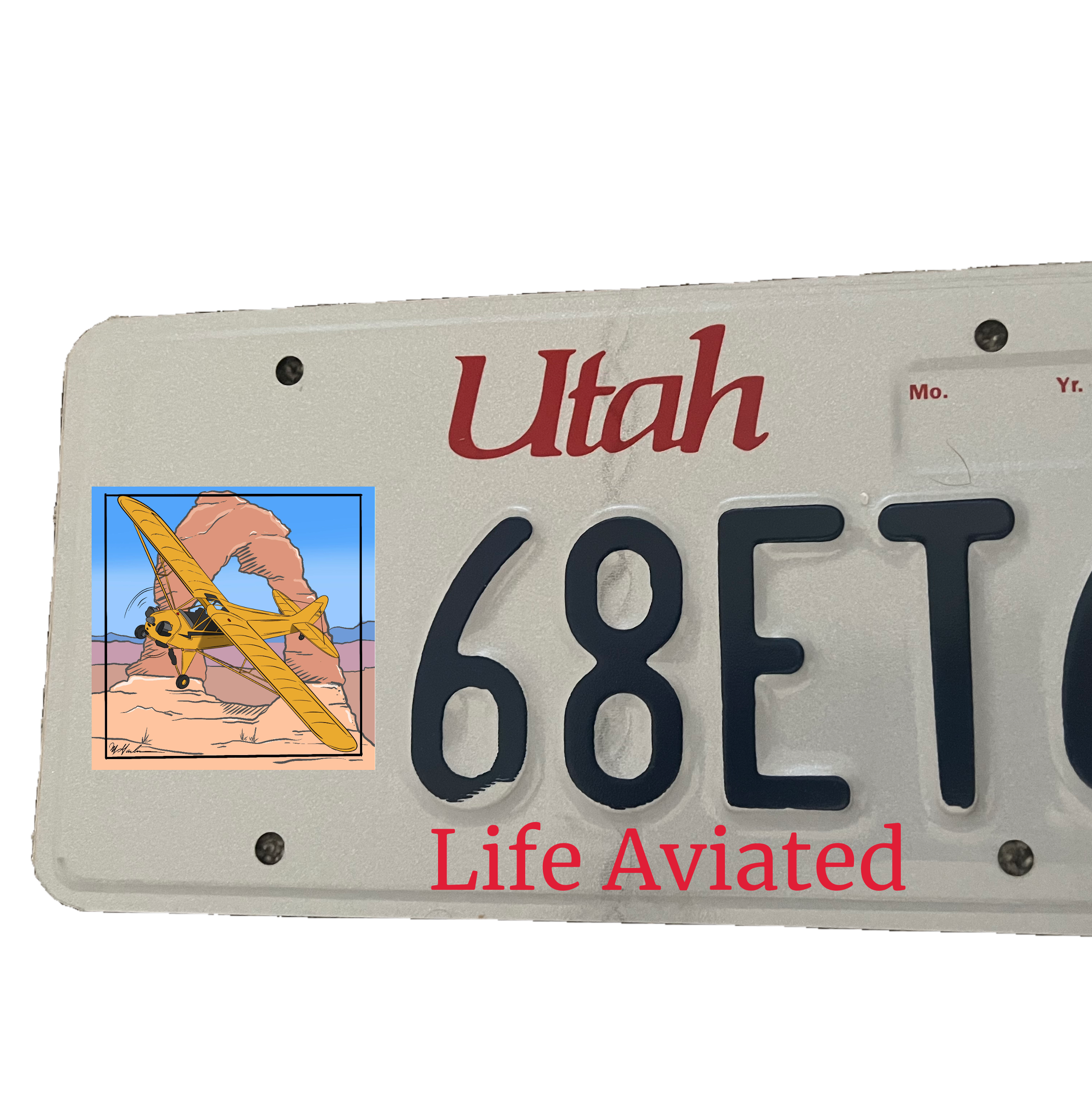 Utah License Plate item