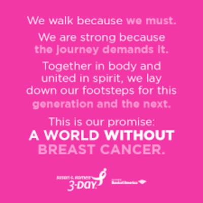 Susan G Komen 3-day