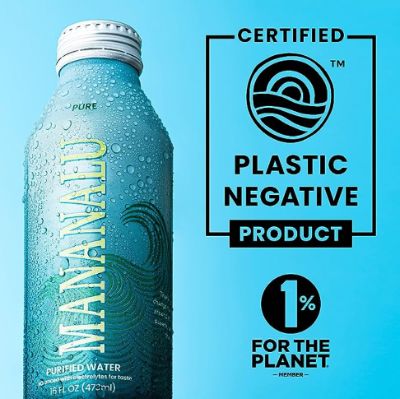Eco-Friendly Water Bottle (w/ electrolytes) 16 oz. item
